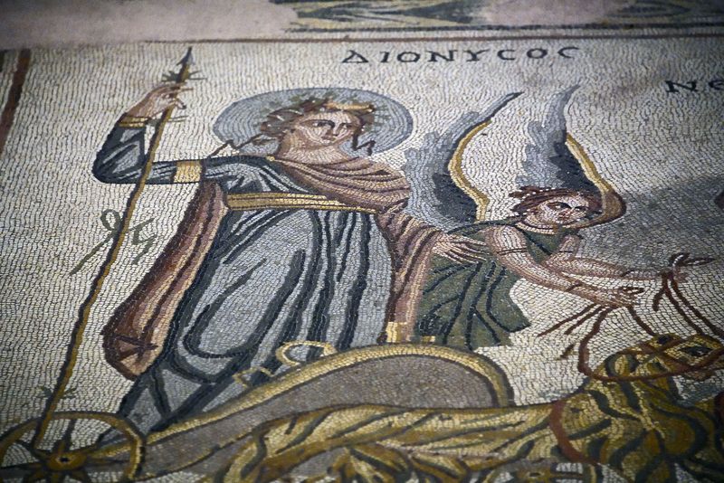 Gaziantep Zeugma museum Dionysos triumph in 2024 7892.jpg