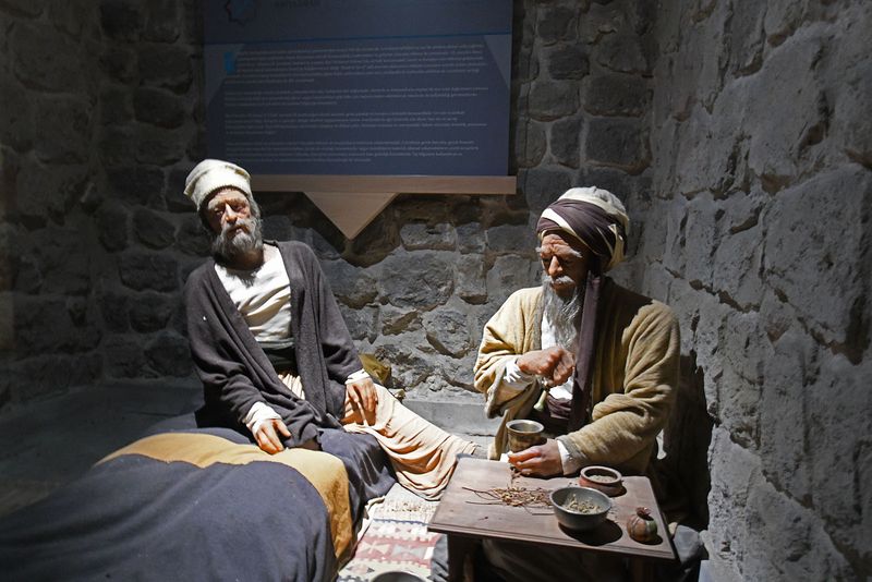 Kayseri Selcuk Civilisation Museum Patients and doctors in 2024 0606.jpg