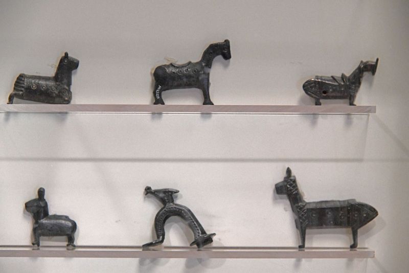Kayseri Selcuk Civilisation Museum Plate Bronze locks with animal figurines in 2024 8429.jpg
