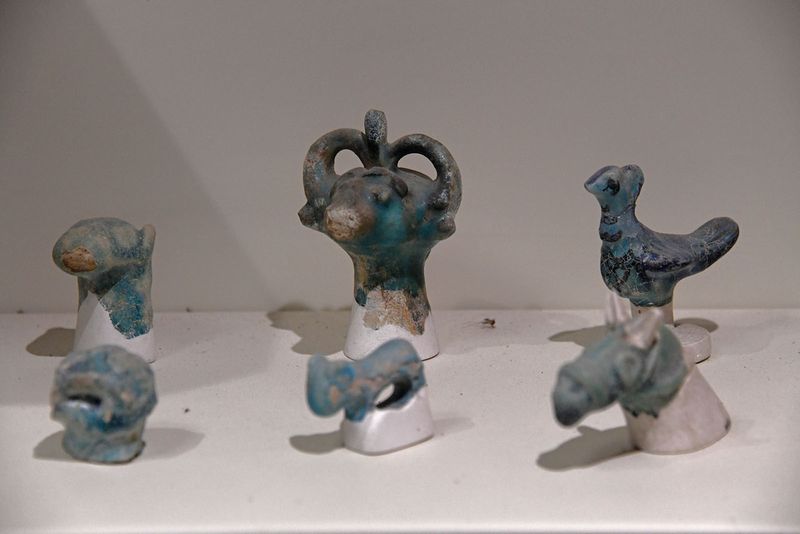 Kayseri Selcuk Civilisation Museum Plate Bronze locks with animal figurines in 2024 8432.jpg
