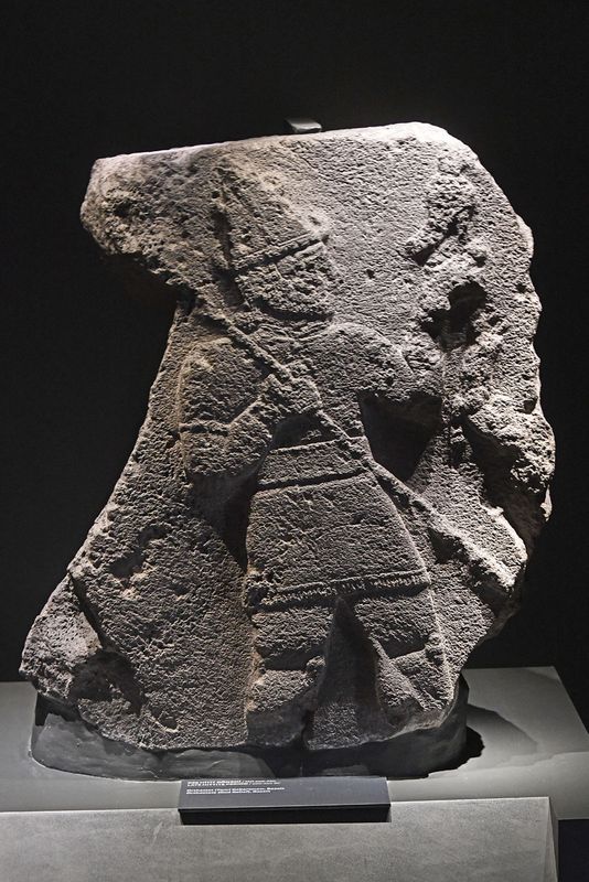 Kayseri Archaeology Museum God-relief orthostate Late Hittite period 900-650 BC in 2024 8333.jpg