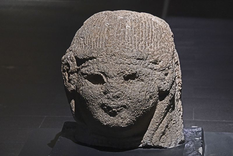 Kayseri Archaeology Museum Sphynx head Late Hittite period 900-650 BC in 2024 8332.jpg