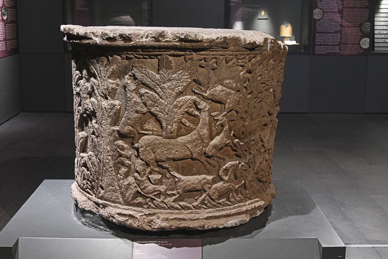 Kayseri Archaeological Museum Andesit Altar Eastern Roman Period 395-1071 AD in 2023  5148.jpg