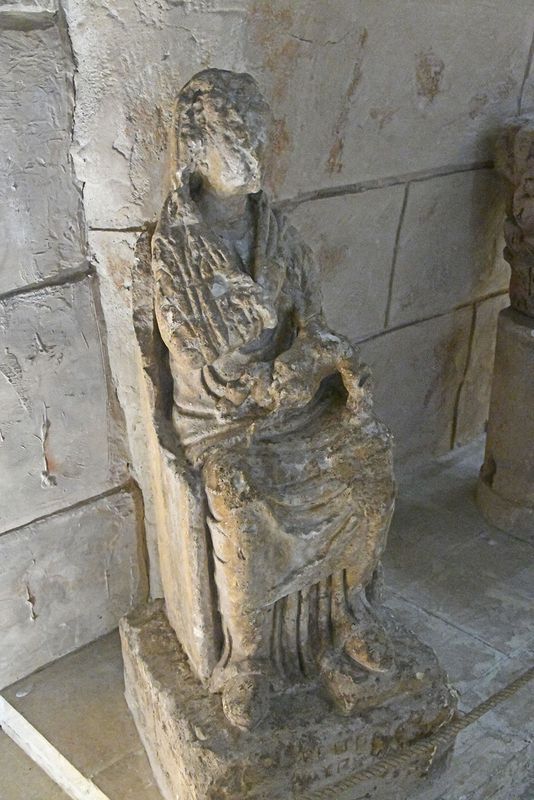 Gaziantep Zeugma Museum Seated woman with child from Zeugma, Limestone, Roman Period in 2025 9437.jpg