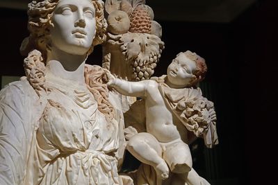 Istanbul Archaeology Museum Tyche personification of happiness Roman 2nd C CE Bolu 3700.jpg