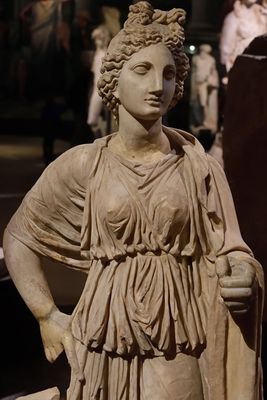 Istanbul Archaeology Museum Statue of Artemis 2nd C CE Cyrene (Libya) 4349.jpg