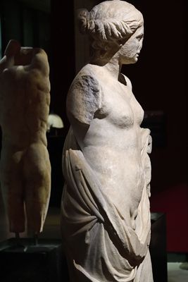 Istanbul Archaeology Museum Statue of Hermaphrodite 3rd C BCE Pergamon 4277.jpg