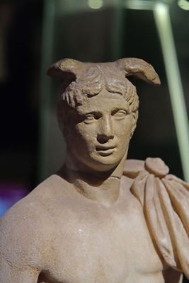 Istanbul Archaeology Museum Statue of Hermes 2nd C CE Karapinar Village 4359.jpg