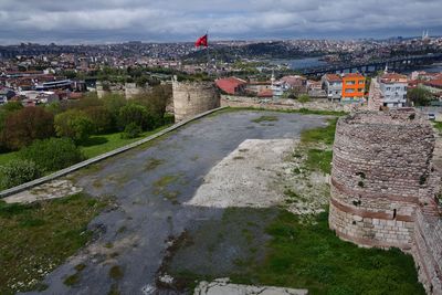 Istanbul Tekfur Saray View of building from building itself 3359.jpg