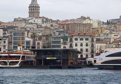 Identified views during Eminönü to Sarıyer ferry ride