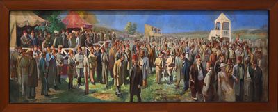 Istanbul Museum of Painting and Sculpture, Veli Efendi Meadow, Cemil Cem 1882-1950 4444 panorama.jpg