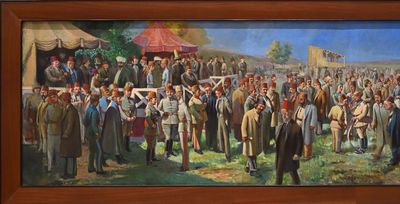 Istanbul Museum of Painting and Sculpture, Veli Efendi Meadow, Cemil Cem 1882-1950 4444.jpg