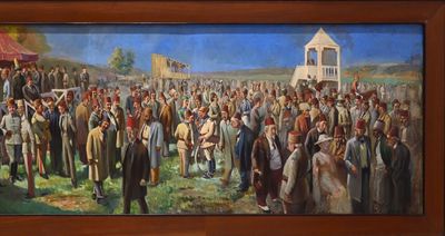Istanbul Museum of Painting and Sculpture, Veli Efendi Meadow, Cemil Cem 1882-1950 4446.jpg