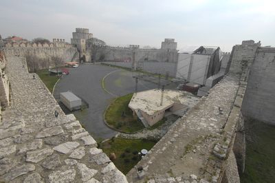 Yedikule View from Tower of Ahmet III in 2006 3403.jpg