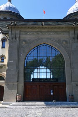 Karaağa railway station NE side in 2024 5743.jpg