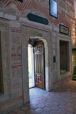 Türk ve İslam Eserleri Müzesi Dervish room door in 2024 6077.jpg