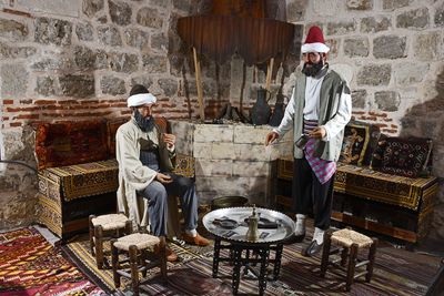 Complex of Sultan Bayezid II Imaret Museum The occupations room Coffe maker in 2024 5688.jpg