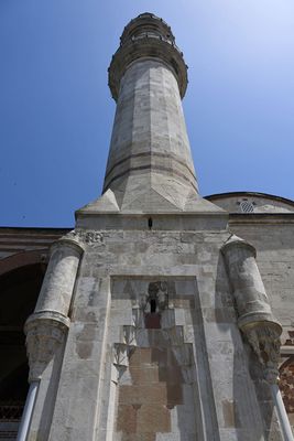 Old Mosque Exterior Minaret at SW side in 2024 6015.jpg