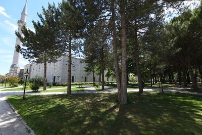 Complex of Sultan Bayezid II mosque from garden from N in 202 0164.jpg