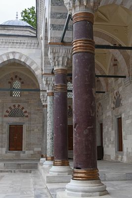 Bayezid II Mosque NW side of courtyard in 2024 5523.jpg