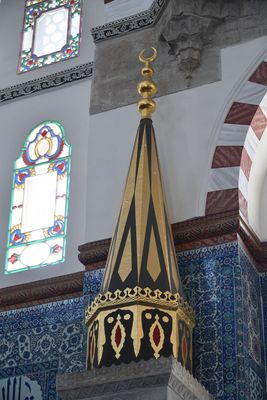 Rüstem Pasha Mosque Interior Minbar in 2024 6416.jpg
