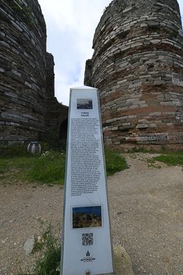 Yoros Castle Exterior of gate towers in 2024 0110.jpg