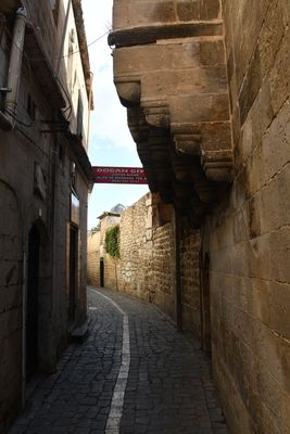The streets and old houses of Urfa
