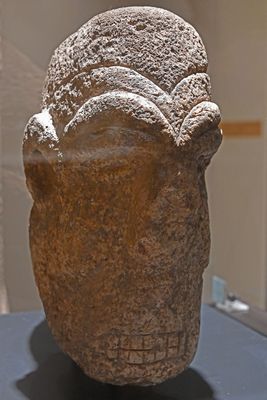 Urfa museum Karahantepe Human statue head Neolithic Age in 2024 7371.jpg