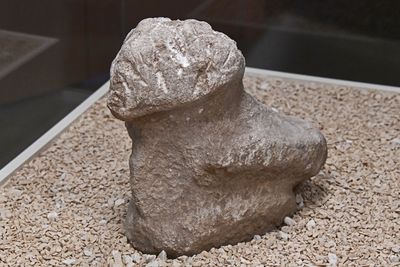 Urfa museum Karahantepe Statue of Bird Neolithic age in 2024 7312.jpg