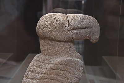 Urfa museum Karahantepe Statue of Vulture Neolithic age in 2024 7318.jpg