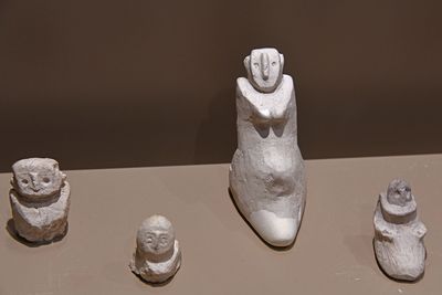 Urfa museum Mezraa Tellelat Miniature human statue Neolithic Age Neolithic Age in 2024 7367.jpg