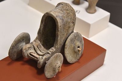 Urfa museum Toy car purchased - Bronze age in 2024 7489.jpg