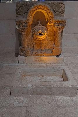 Urfa museum Lion fountain from Central Şanlıurfa Roman Age in 2024 7545.jpg