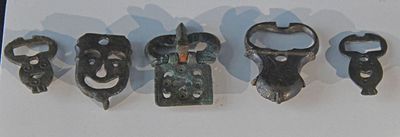 Diyarbakır Thematic Exhibitions in Gendarmerie Building Belt buckles Roman 3rd-7th cenury in 2024 6780.jpg