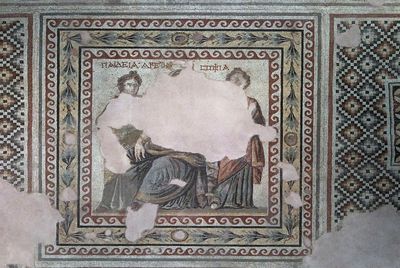 Gaziantep Zeugma Museum Muses mosaic in 2024 7858.jpg