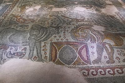 Gaziantep Zeugma museum Sulumağara mosaic in 2024 7947.jpg