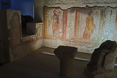 Gaziantep Achaeological Museum fresco in Room with frescos in 2024 7828.jpg