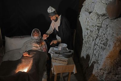 Şahinbey Milli Mcadele Mzesi in 2024 Taking care of wounded 8117.jpg