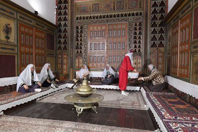 Kayseri Güpgüpoğlu Ethnography Museum Haremlik displays Main hall 0548.jpg