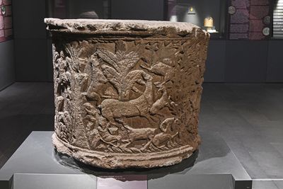 Kayseri Archaeological Museum Andesit Altar Eastern Roman Period 395-1071 AD in 2023  5148.jpg