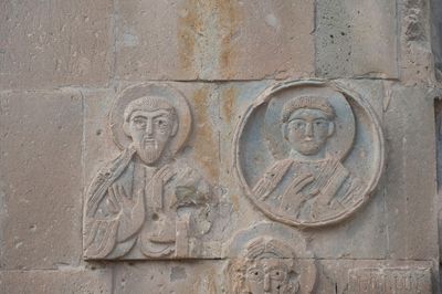 Akdamar Saint Thomas and a widow relief 4375.jpg