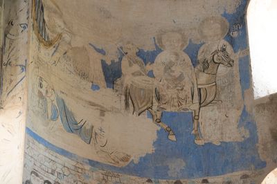 Akdamar Church fresco Scene with Dream of Josef and Flight to Egypt 4190.jpg