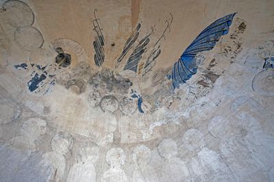 Akdamar Church fresco Scene with Jesus and angel's wings 4269.jpg