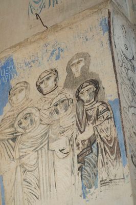 Akdamar Church fresco Scene with Women crying about the slaughter of the innocents 4230.jpg