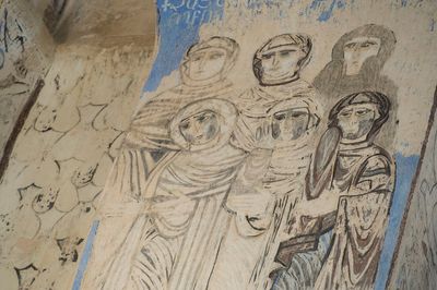 Akdamar Church fresco Scene with Women crying about the slaughter of the innocents 4231.jpg
