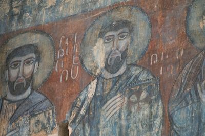 fresco Scene with Saints on right straight wall at altar 4258.jpg
