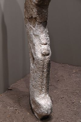 Urfa museum Karahantepe Sitting human statue Neolithic Age in 2025 9282.jpg