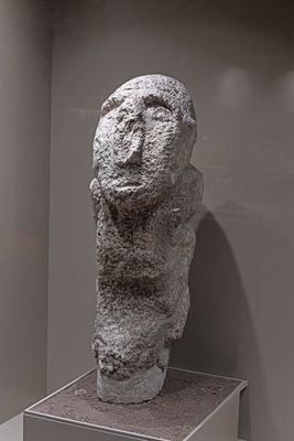Urfa museum Karahantepe Human statue Neolithic Age in 2025 9274.jpg
