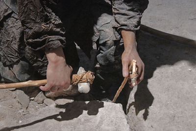 Urfa museum Creating pillars - Neolithic age in 2025 9322.jpg