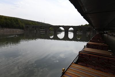 Diyarbakır Ten-Arched Bridge Tea-gardens along nortwest side of Tigris in 2025 1101.jpg
